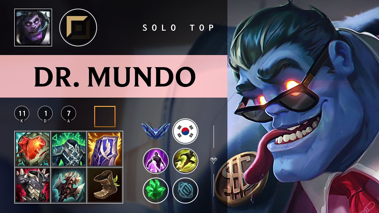 Dr. Mundo Top vs Zaahen - KR Diamond Patch 26.03