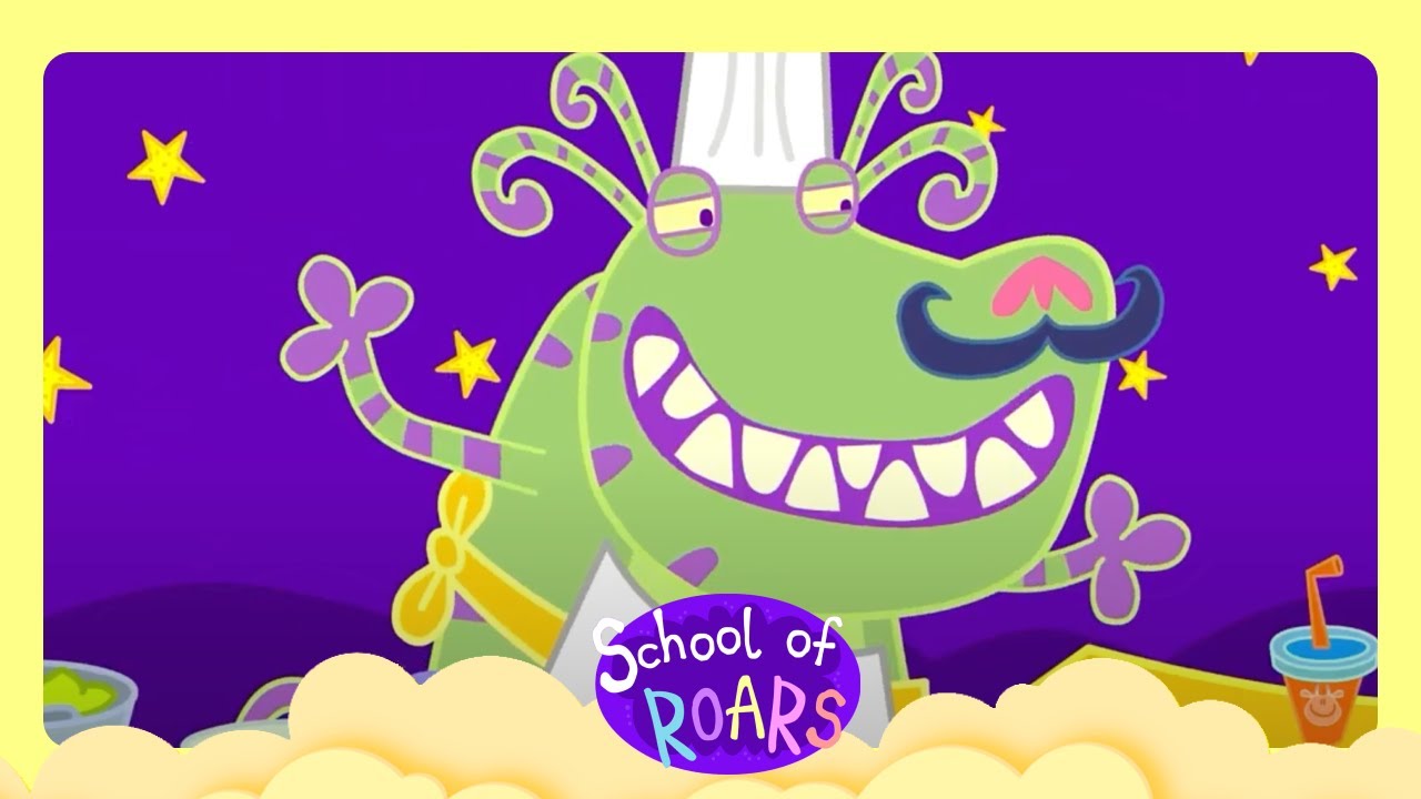 Wobbly Tooth Surprise! 🦷| School of Roars | Cartoons for Kids