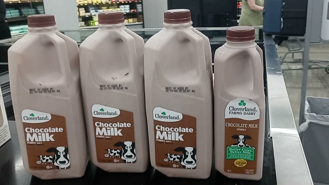 cloverland chocolat milk $ 2.24 only at walmart