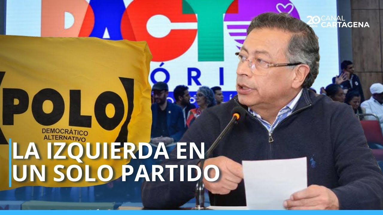 El Polo Democrático y la fusión histórica de partidos de izquierda en Colombia