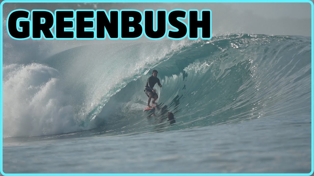 Greenbush, an intense wave in the Mentawai Islands.