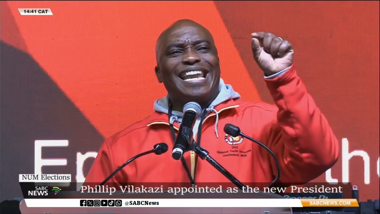 NUM Elections | Phillip Vilakazi elected new NUM president