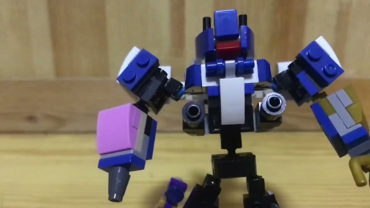 乐高moc T- Buster全机体 Lego로 T- Buster의 모든 기체를 복원합니다.