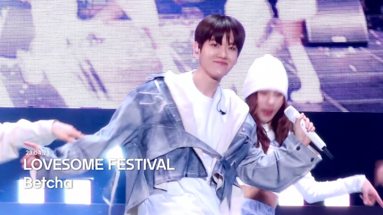 [4K] 230423 LOVESOME FESTIVAL 백현 - Betcha