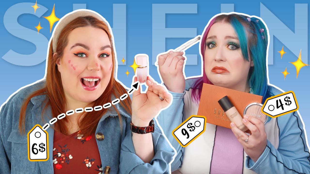 On teste le maquillage pas cher de SHEIN 💄 SHEGLAM  |  2FILLESORDINAIRES