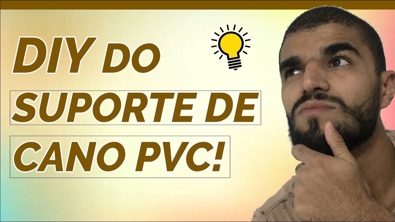 DIY: COMO FAZER UM SUPORTE CHROMA KEY DE CANO PVC - Zé Lucão