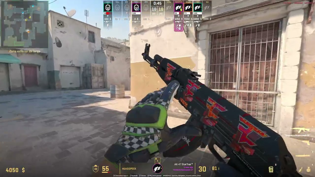 HUASOPEEK | 14-10 | T Long on Dust2 (1.77) vs Gaimin Gladiators @ Circuit X Redemption Curitiba 2026