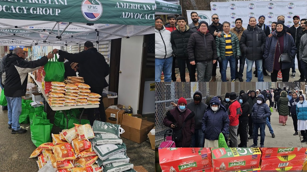 APAG Cares Ramadan Food Drive at Allam Iqbal Avenue in Queens, NY
