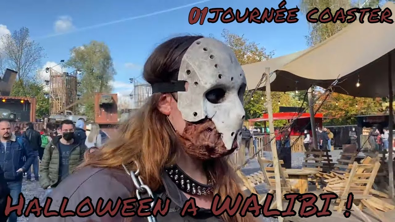 Journée Halloween a Walibi Belgium !!  01 Journée coaster.