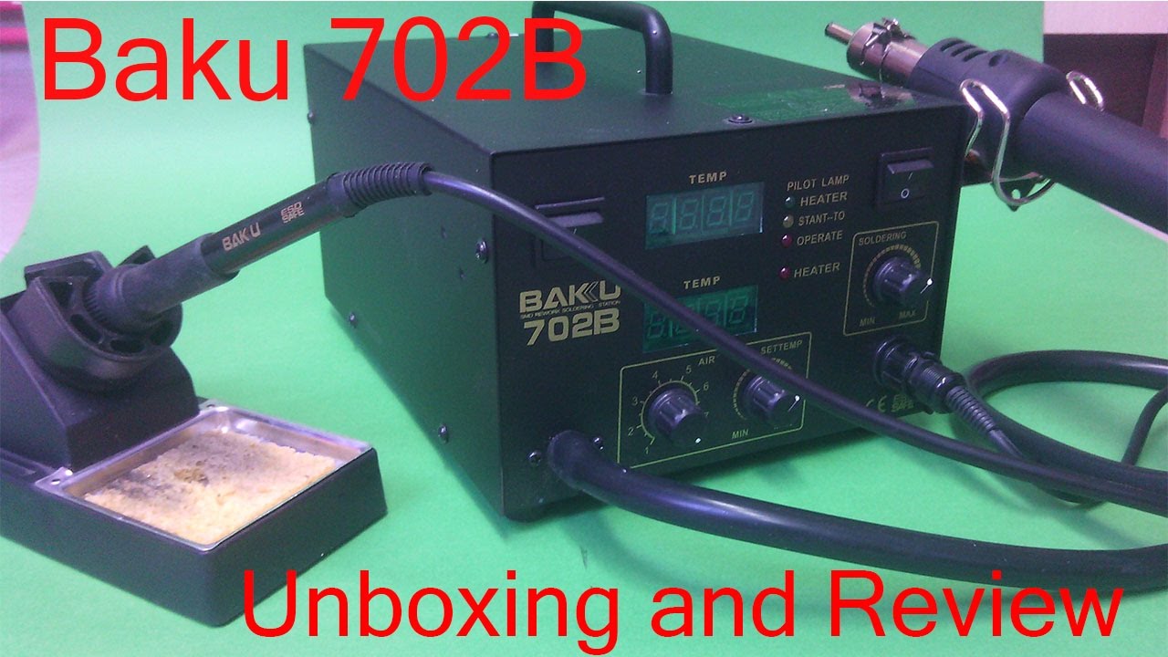 BAKU 702B Unboxing and Review
