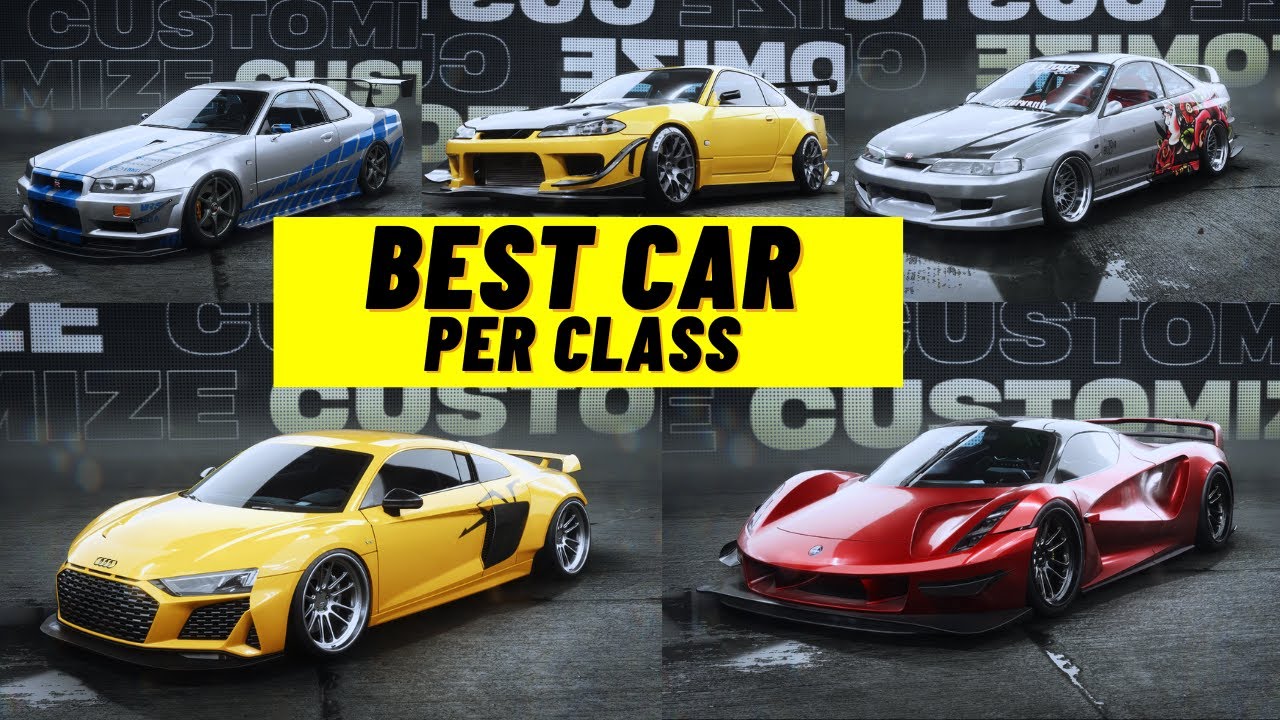 Best Cars Per Class NFS Unbound in Volume 9