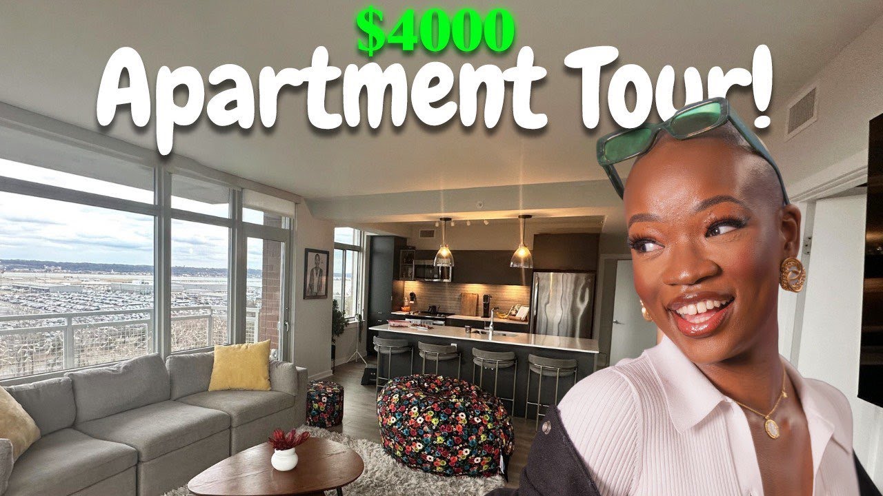I FINALLY FILMED MY $4000 Washington DC APARTMENT TOUR... enjoy :)