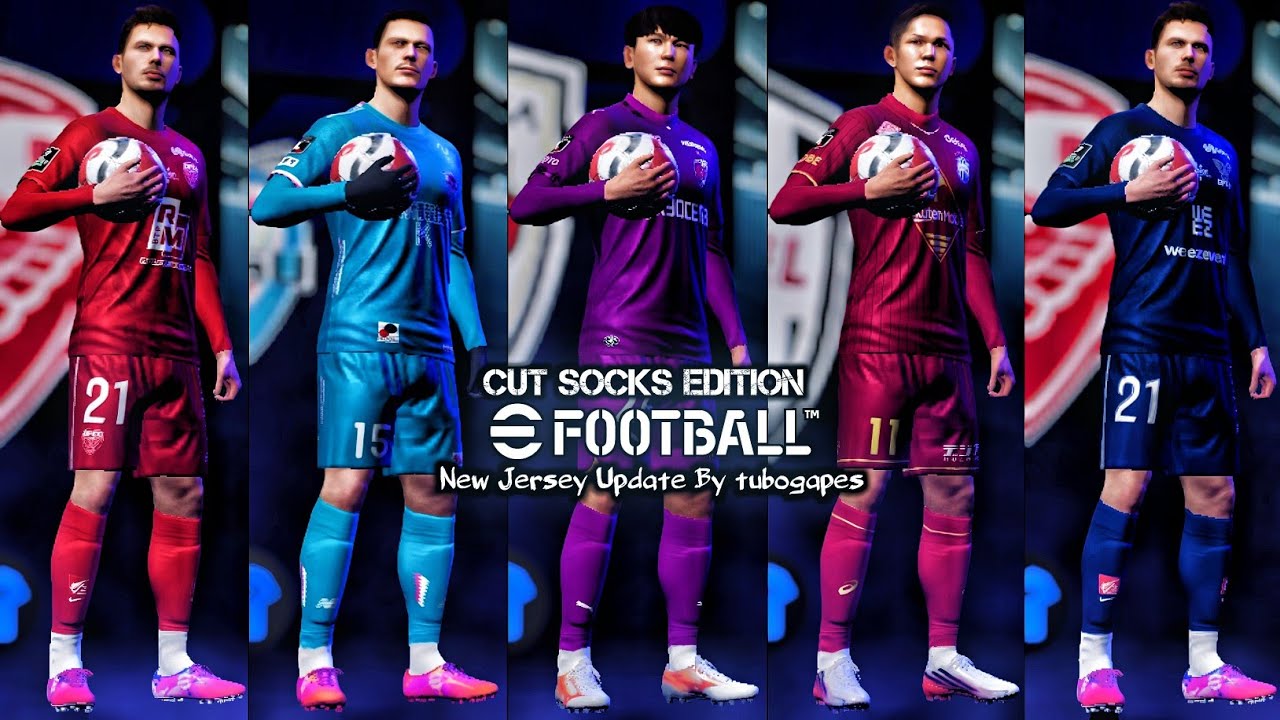 New Cut Socks Edition🔥 New Kits Update eFootball 2027 Mobile