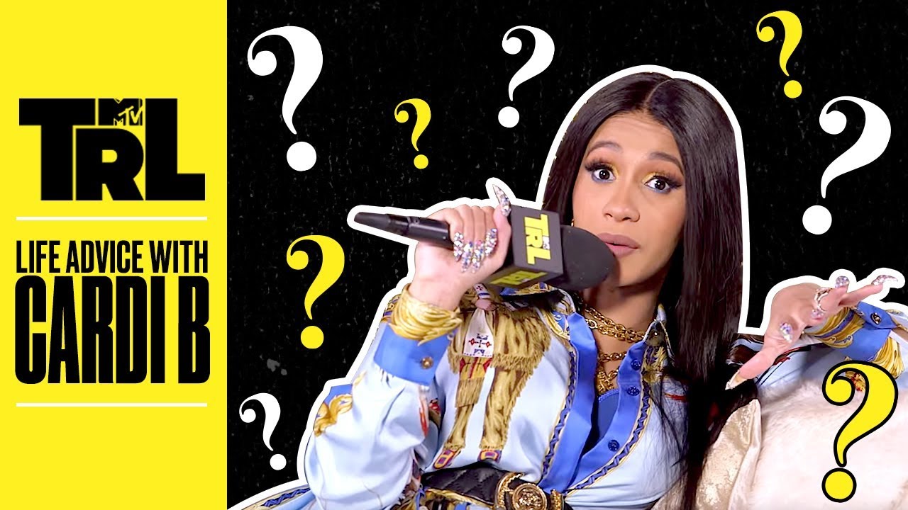 Cardi B Has Some Life Advice for Chasing Your Dreams & Blocking Your Haters, So Listen Up! | TRL