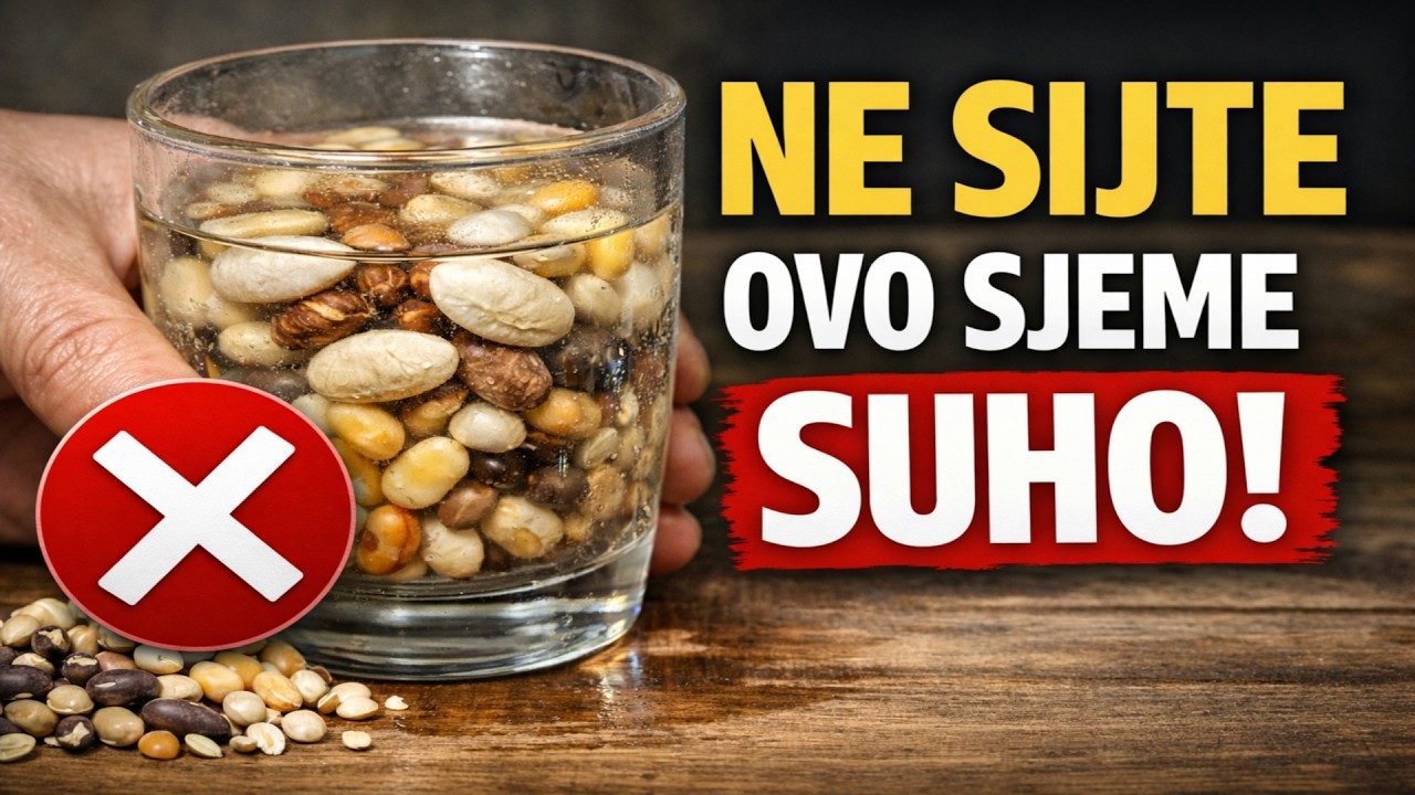 Sjetva vam propada? 4 vrste sjemena koje MORATE potopiti (Inače ništa od nicanja!)