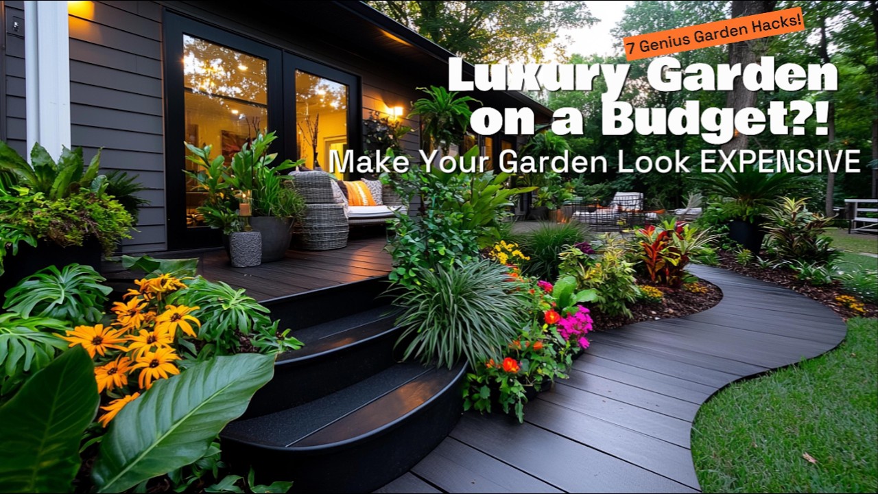 🌿✨7 Creative Garden Decor Ideas That Will Completely Transform Your Space!