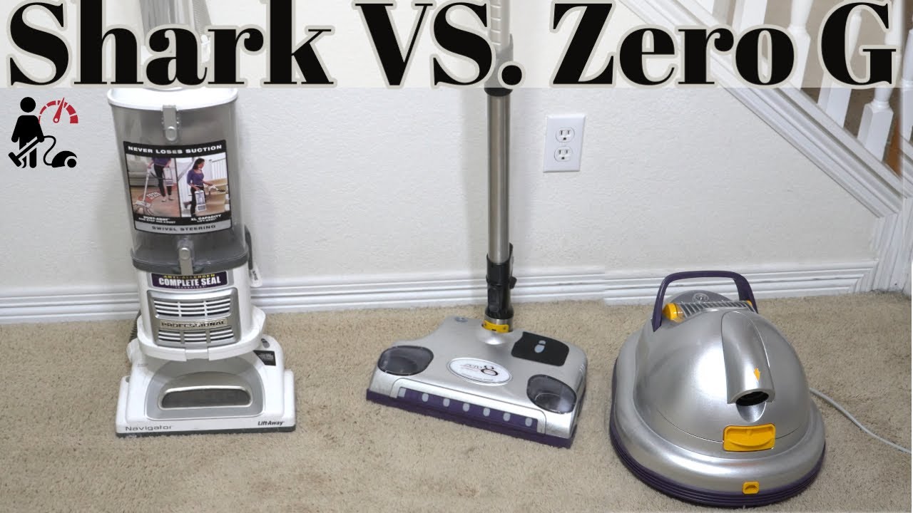 Shark VS. Zero G Vacuum Test -You Won't Believe What's Left Behind