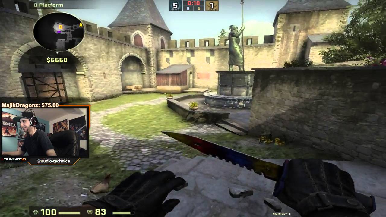 1v5 Clutch on ESEA