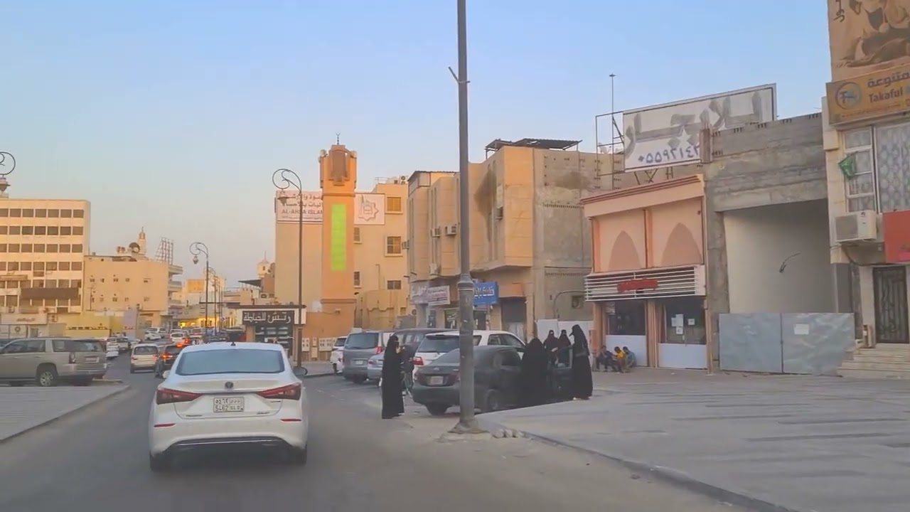 HOFUF CITY - PASS-BY-TOUR TO ONE OF THE OLD COMMERCIAL CENTERS