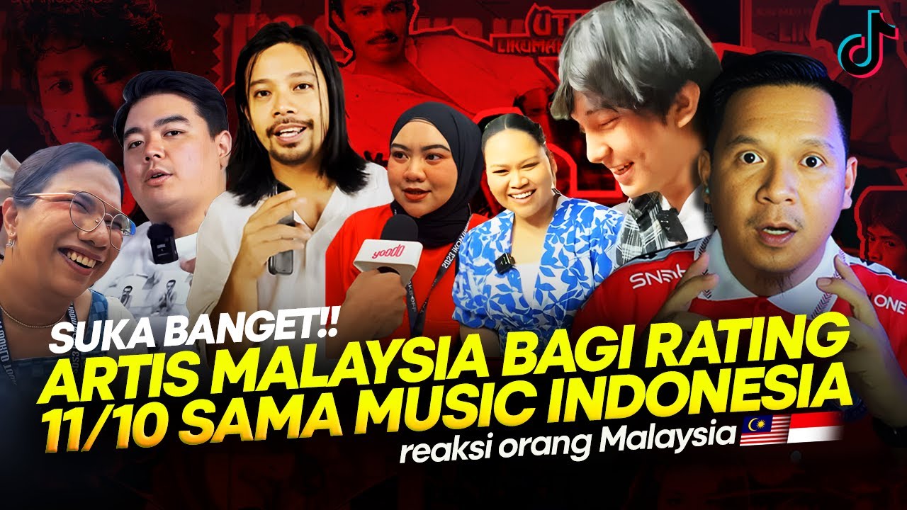 🔴🇮🇩ARTIS DAN NETZ MALAYSIA SUKA BANGET SAMA MUSIC DARI INDONESIA BERAPA RATINGNYA? KOK BISA?