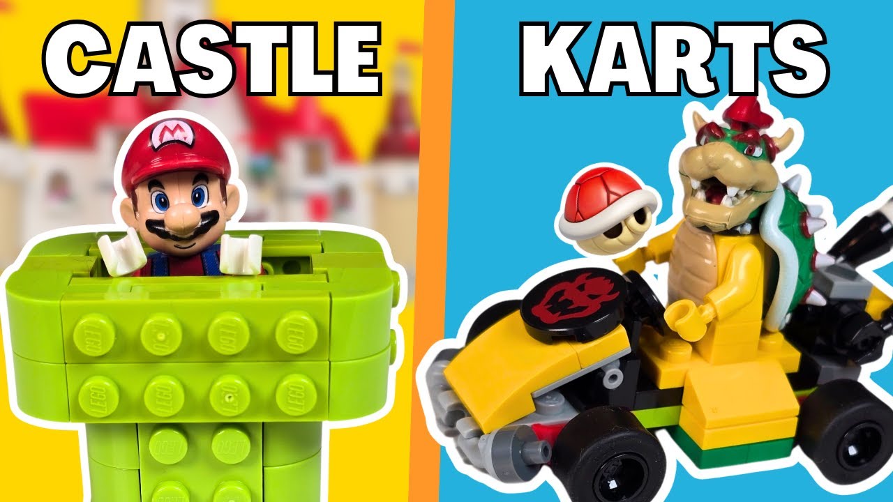 LEGO Won't Make these Mario Sets... So I did