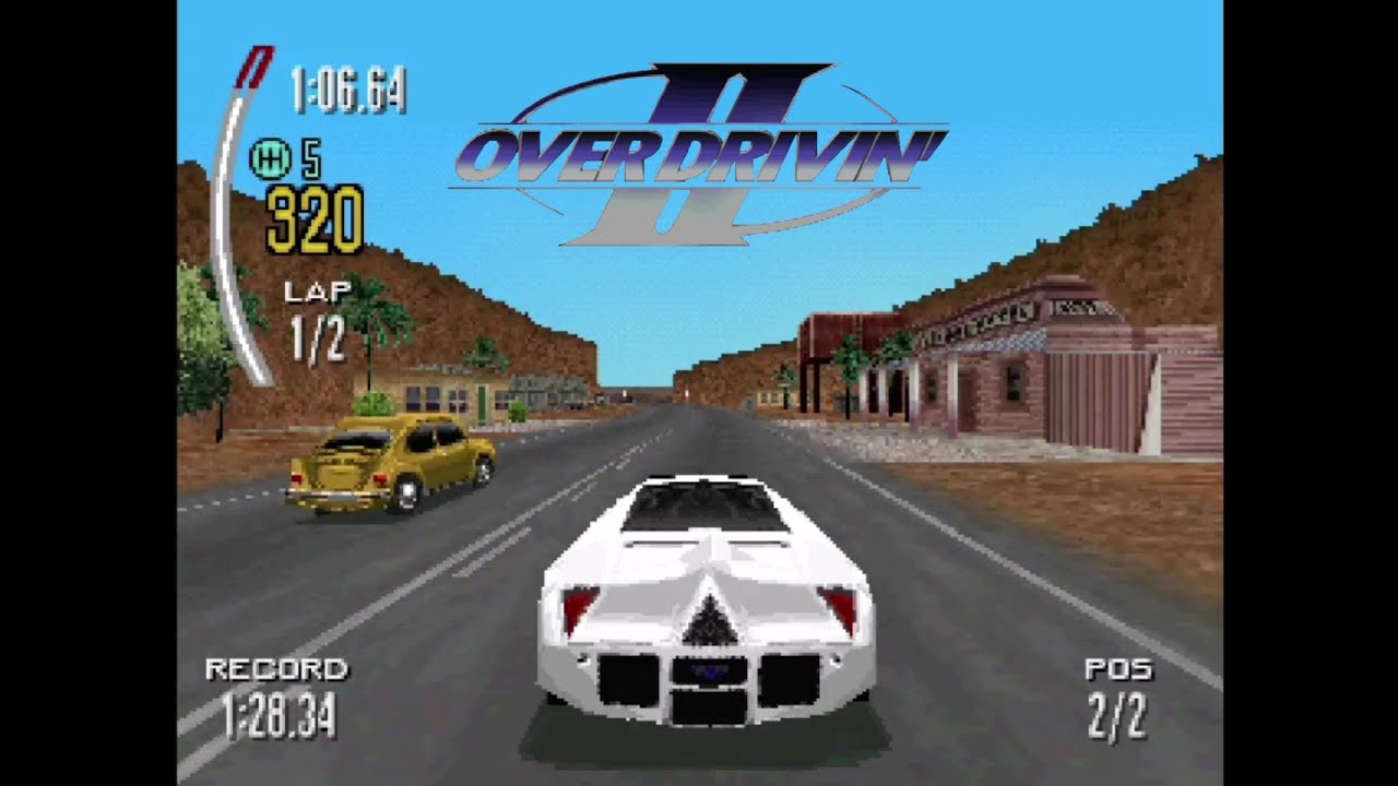 Over Drivin' II - PS1 Gameplay