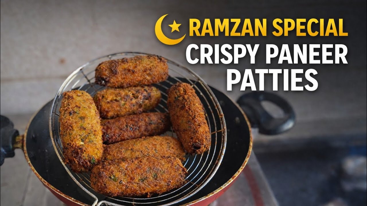 Ramzan Special Veg Paneer Patties | Crispy & Easy Iftar Snack Recipe | No Fail Recipe