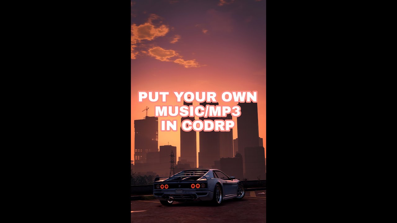 How to put your own music in your car gta samp