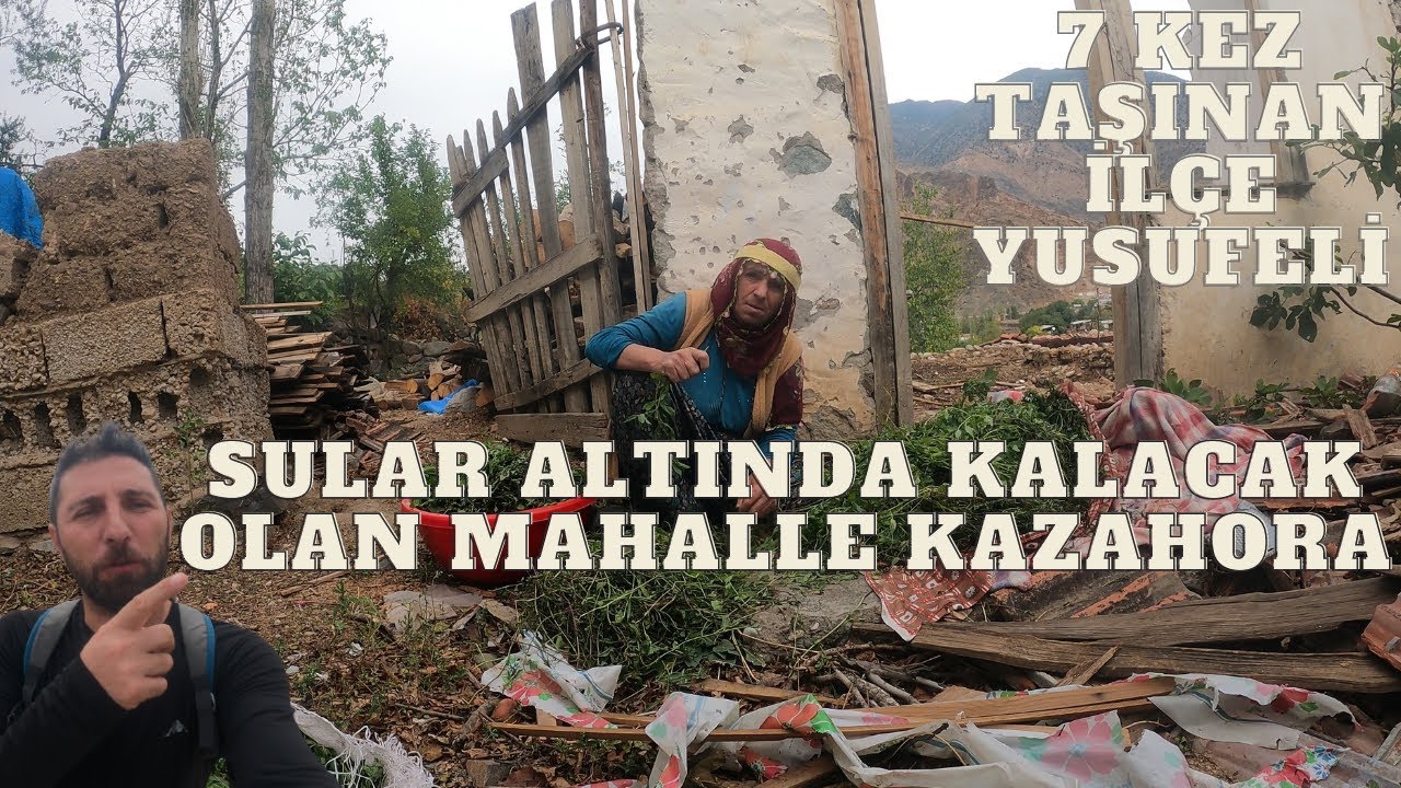 DEV BARAJ SONRASI   Kazım Karabekir Mahallesi    KAZAHORA !!! ARTVİN