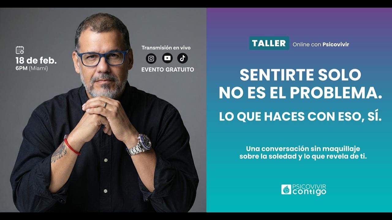Live Sentirte solo no es el problema │ En vivo con Alberto barradas  @Psicovivir ​