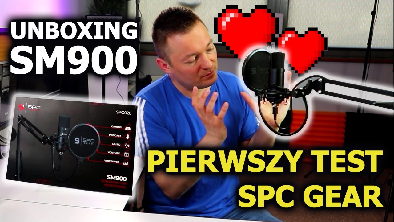 SPC Gear SM900 sound test