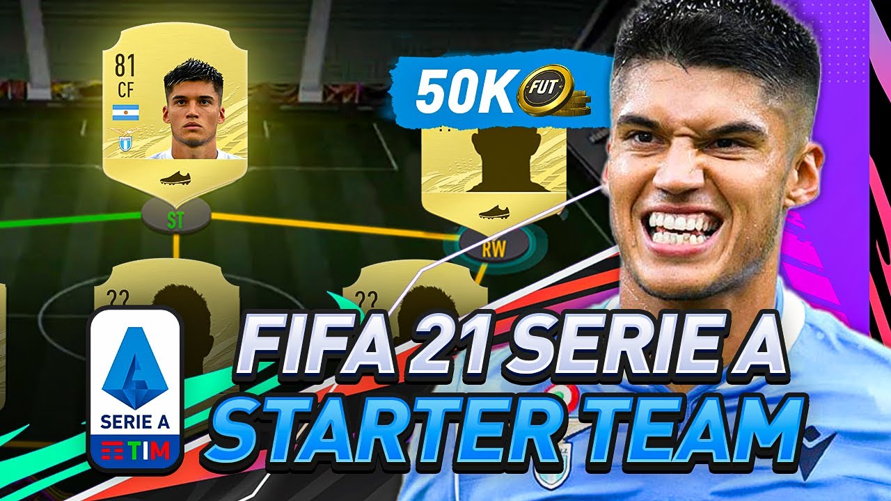 50K SERIE A STARTER TEAM! 👀 - FIFA 21 Ultimate Team