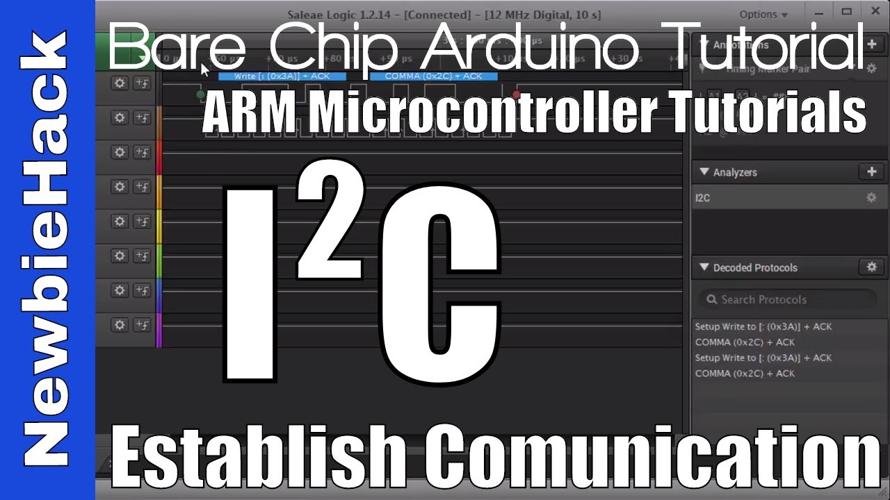 59. How to Use I2C to Read a Device's Register Part 1 - ARM STM32 Microcontroller Tutorial