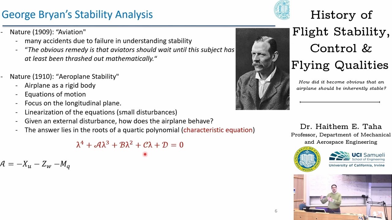 History of Flight Stability, Control & Flying Qualities