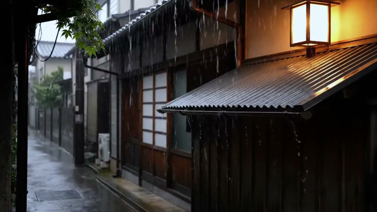 3 Hours of Gentle Rain Storm, Rain Sounds for Sleeping   Beat insomnia, Relax, Study