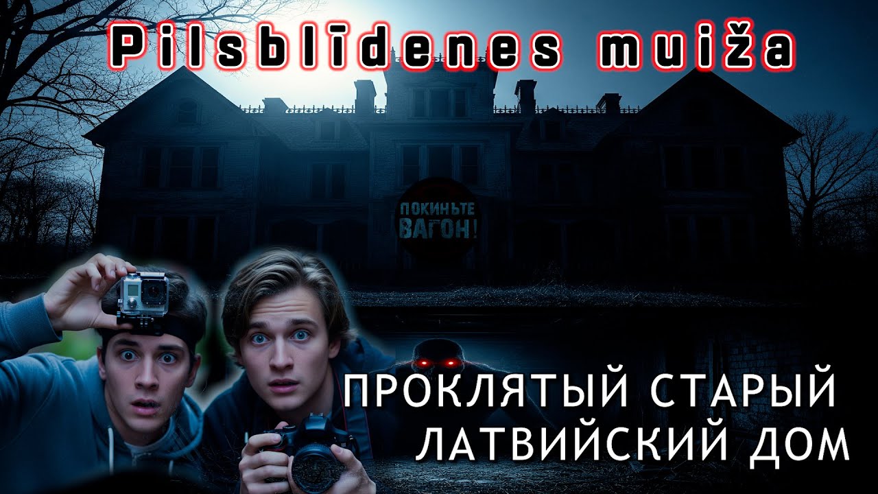 Проклятый старый дом в Латвии/Усадьба Pilsblīdenes muiža