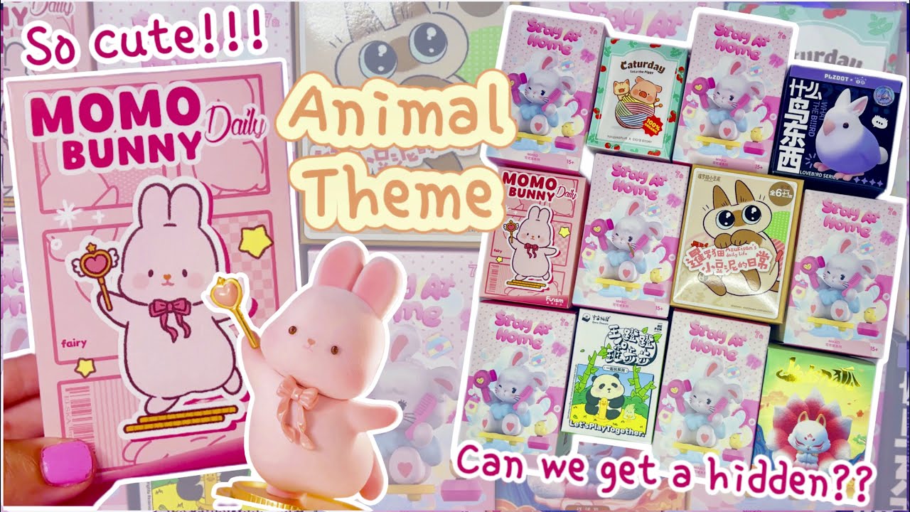ANIMAL THEME BLIND BOXES! *♡* BIRBS, PANDAS, BUNNIES, PIGS, AND MORE!!