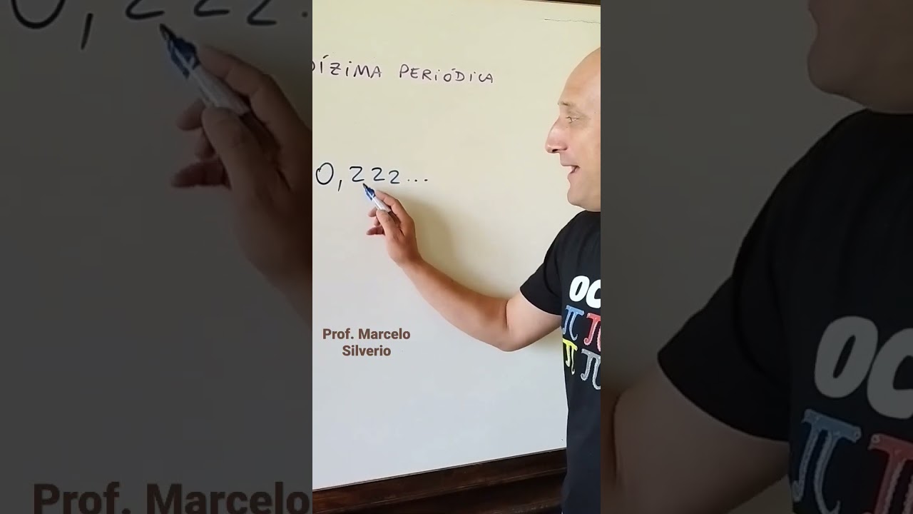 D&iacute;zima peri&oacute;dica. Fra&ccedil;&atilde;o Geratriz. Prof. Marcelo Silverio. #matem&aacute;tica