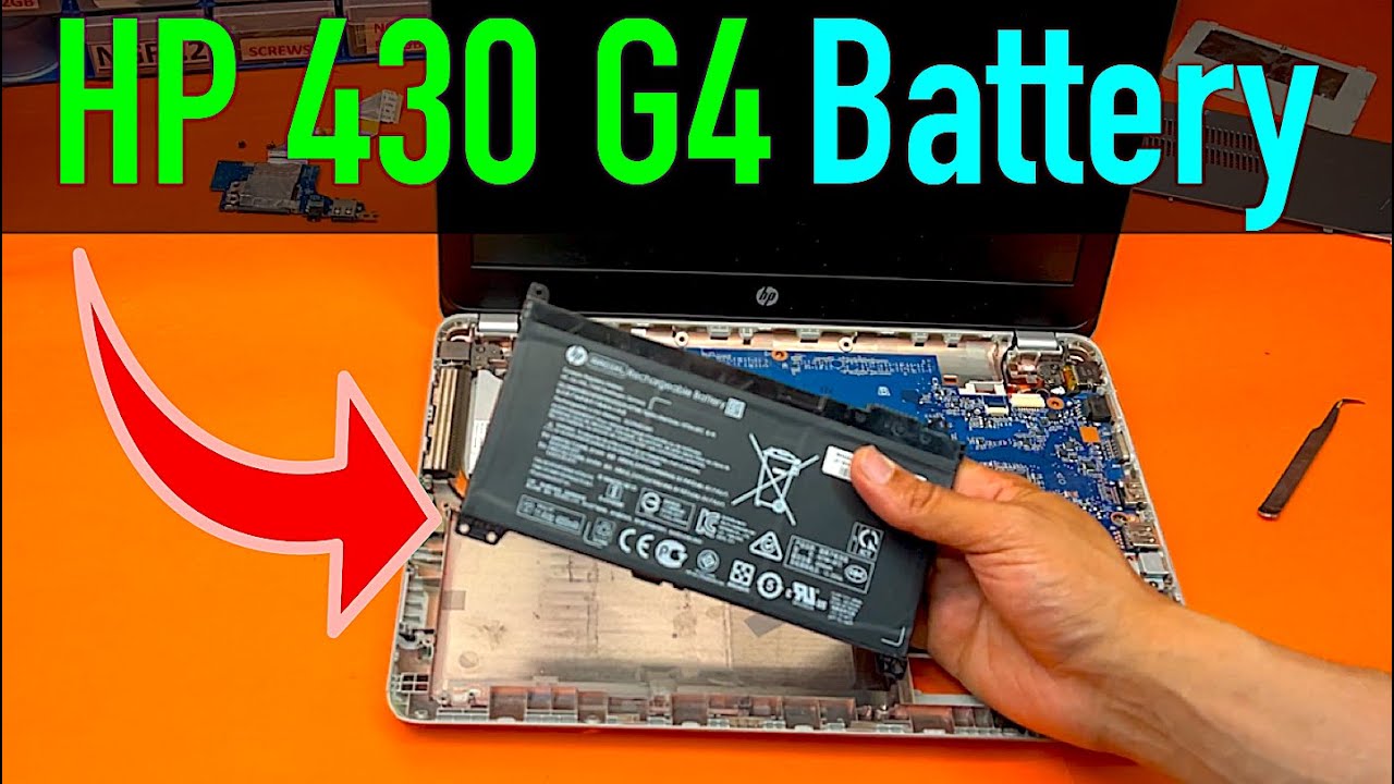 HP ProBook 430 G4 Battery Replacement | How to Replace The Battery on HP 430 G4
