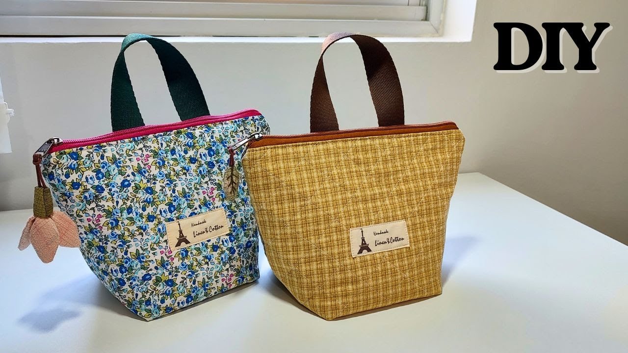 Nécessaire Fácil com Alça - DIY Bolsa de Maquiagem