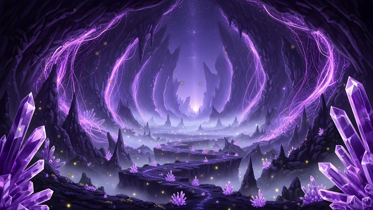Medieval Fantasy Music for Concentration, Study & Relaxation | Echoes of the Crystal Cavern