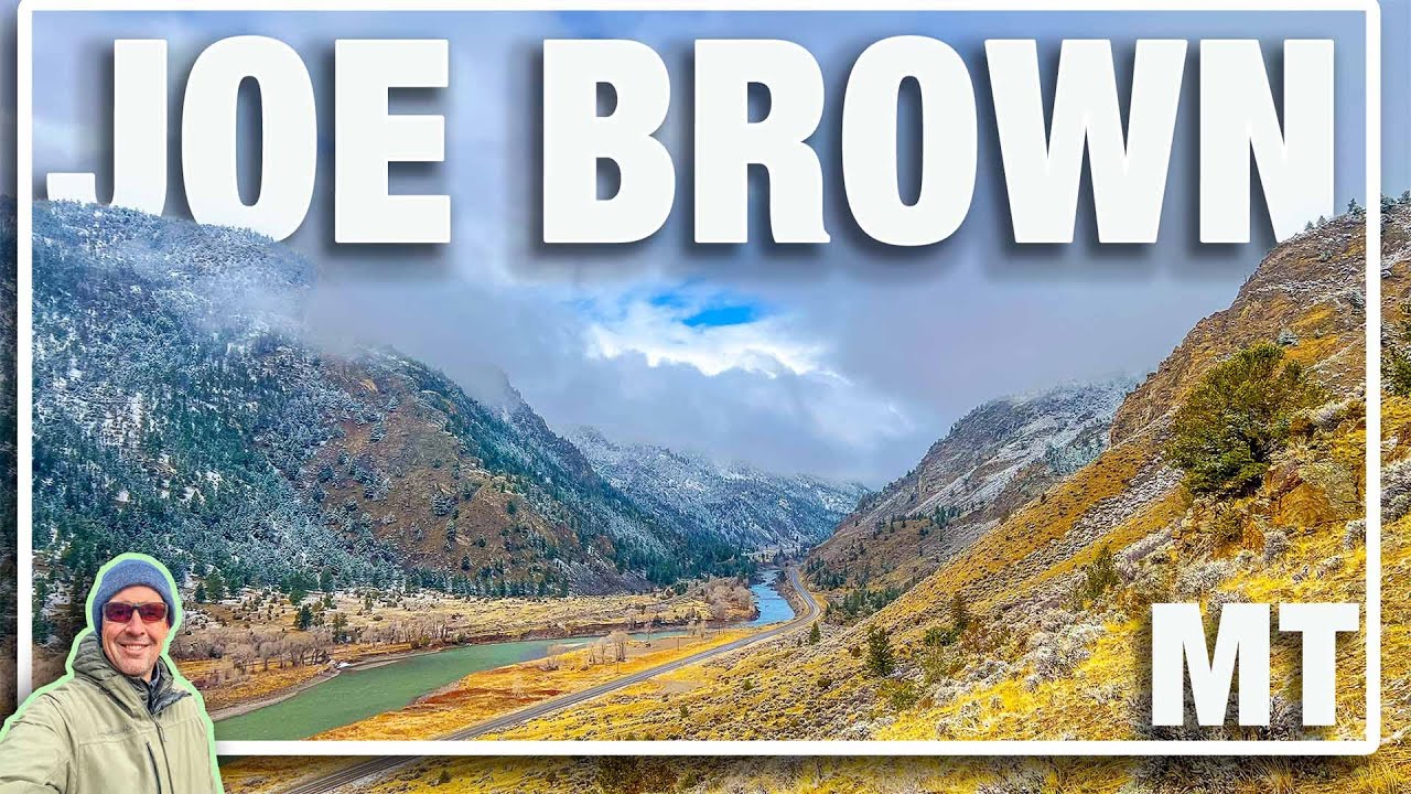 Peaceful Snowy Morning Walk 🎧 | Joe Brown Trail Virtual Hike in Montana (4K 60fps)