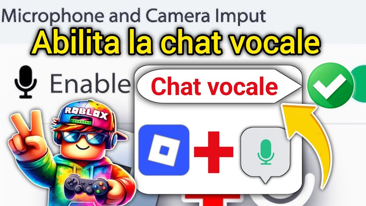 Come ottenere/abilitare la chat vocale su Roblox (guida semplice) Aggiornamento 2026!