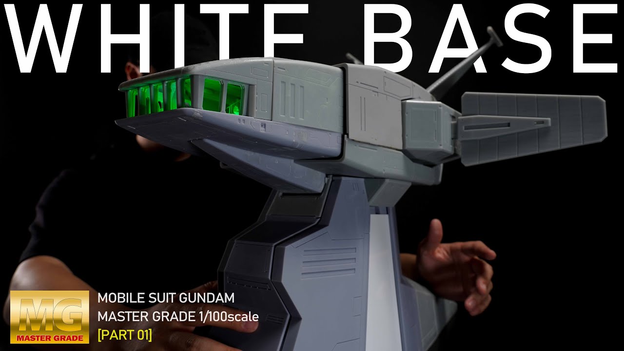 【機動戦士ガンダム】超巨大！全長2.5m！ホワイトベースをつくる「1/100 ホワイトベース_その01」