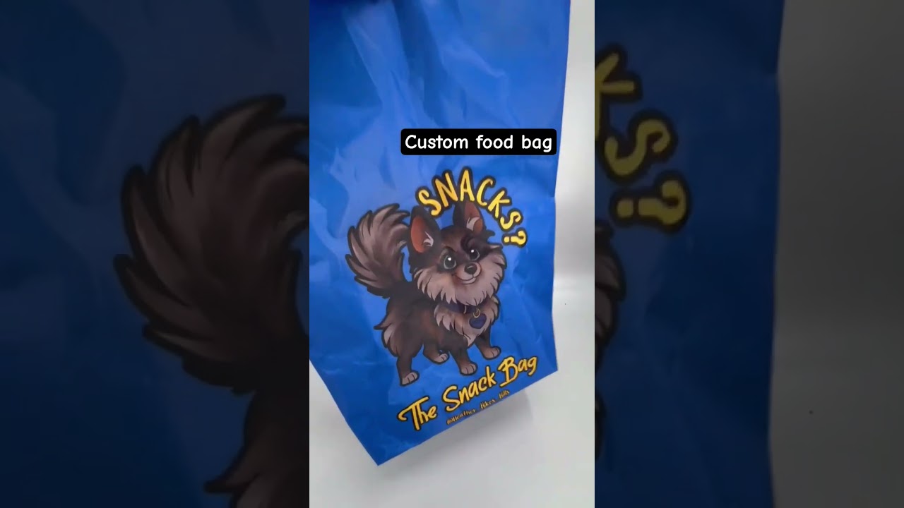 custom food bag 