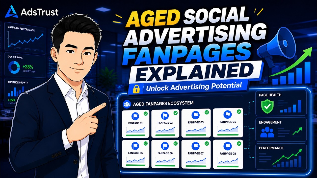 Buy Aged Facebook Fanpages Explained | AdsTrust
