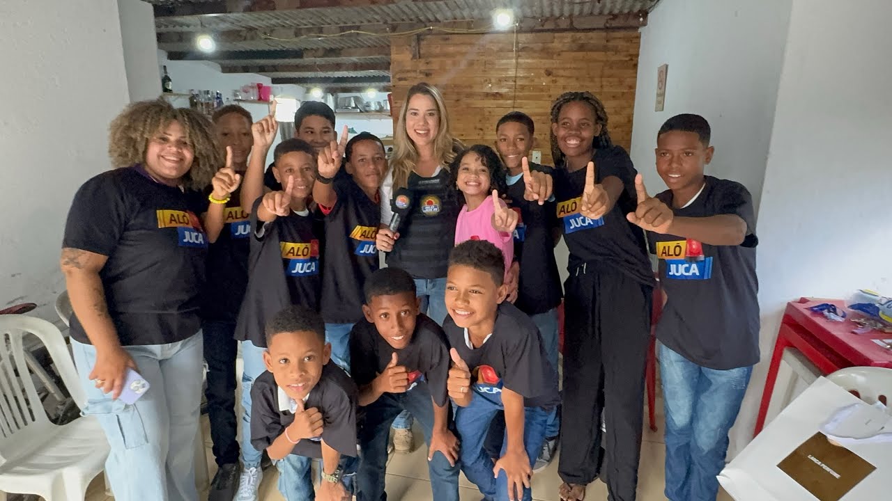 TEVE CHORO E ALEGRIA: Dani aparece de surpresa para as crianças do Alô Juquinhas