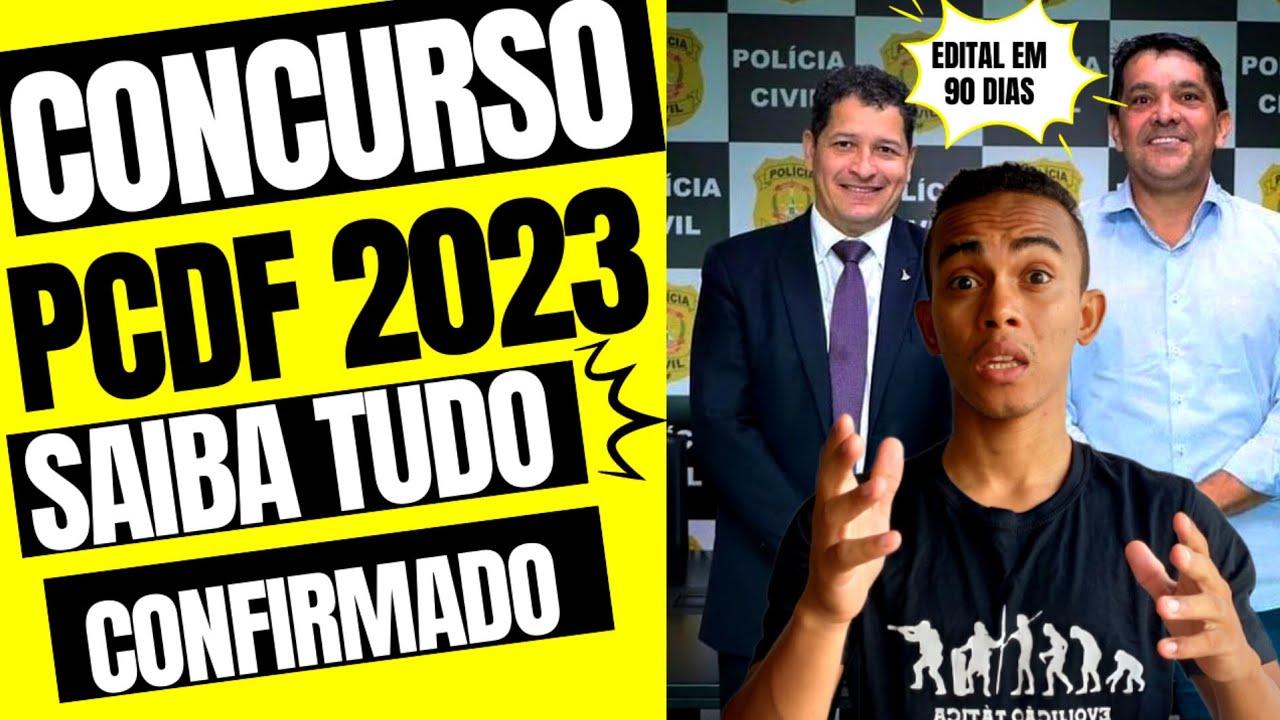 CONCURSO PCDF SERÁ QUE AGORA SAI ESSE CONCURSO OU VAI DEMORAR MAIS ANOS