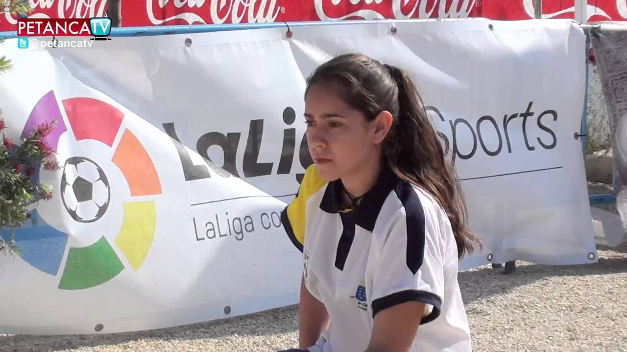 Petanca Cpto España Individual 2016  Sara Diaz (Fed Balear) - Naira Pérez (Fed Andaluza)