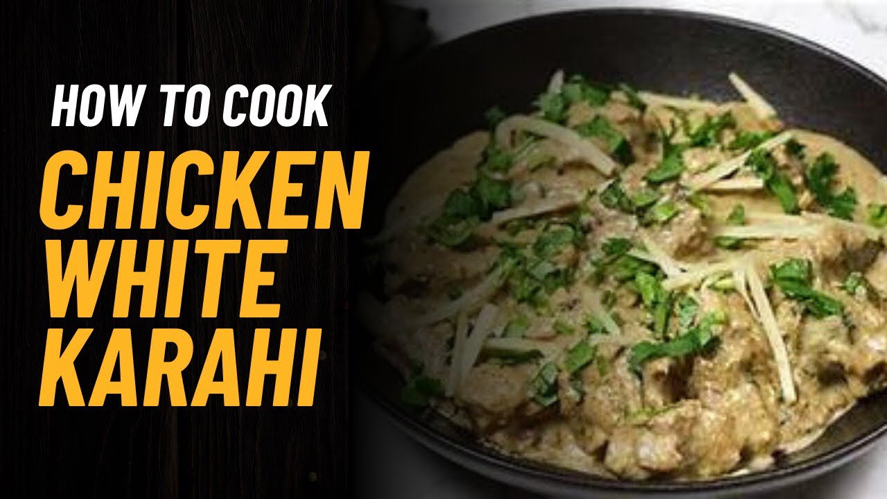 Chicken White karahi #food #specialdish #cooking #chickenkarahi #chickenwhitekarahi #recipe 